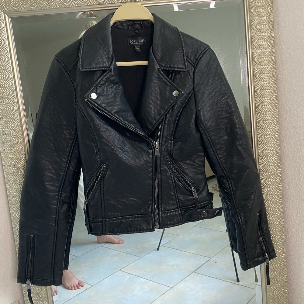 Leather jacket